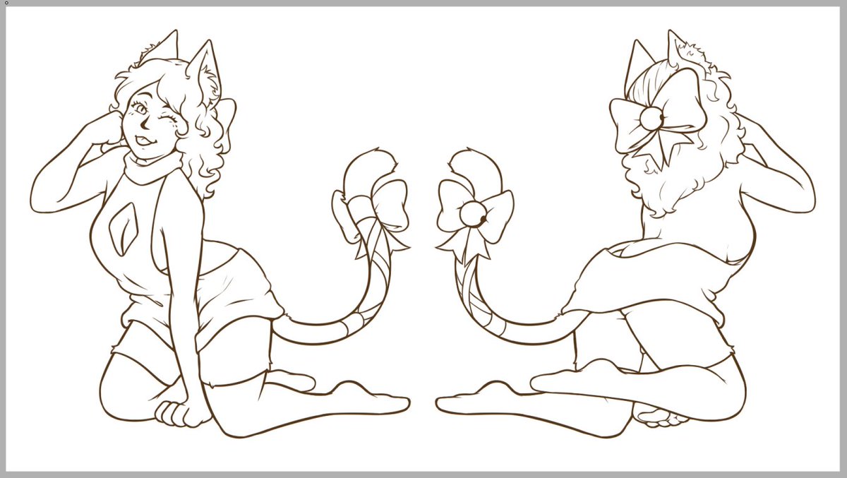 DiadaJesca's tweet photo. Drawing process >:3 https://t.co/FlAKFolEU7
