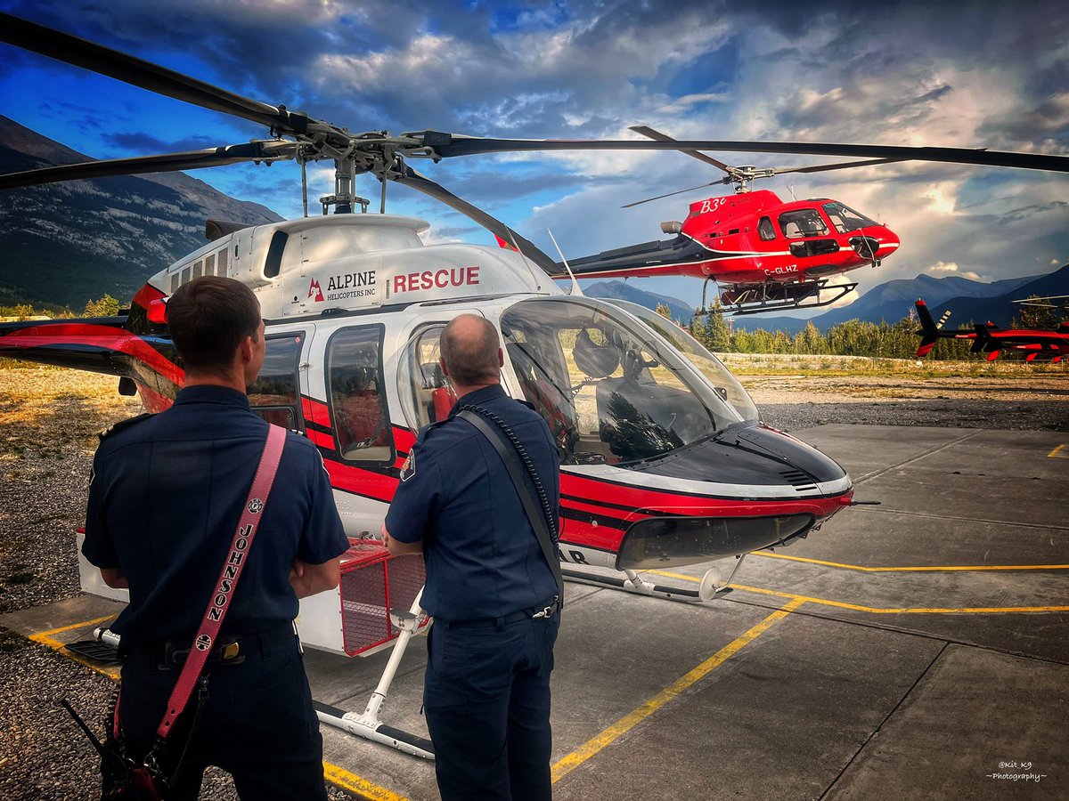 Canmore Fire Rescue (@canmorefireres) on Twitter photo SHORT FINAL….. TOUCHDOWN!
Orientating on helicopter operations, reviewing landing zone set-up, and discussing options & priorities for emergencies that directly involve helicopters. Thanks to <a href="/alpineheli/">Alpine Helicopters</a> for your commitment to our local #Partnership. SHORT FINAL….. TOUCHDOWN!
Orientating on helicopter operations, reviewing landing zone set-up, and discussing options & priorities for emergencies that directly involve helicopters. Thanks to <a href="/alpineheli/">Alpine Helicopters</a> for your commitment to our local #Partnership.