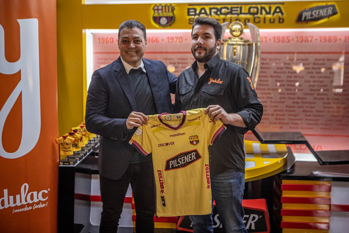 ¡Bienvenidos, a nuestro Club! 

<a href="/IndulacEc/">Industrias Lácteas</a> es ahora nuestro nuevo aliado estratégico ✍️🤝

#BSCFemenino2022 🟡⚫