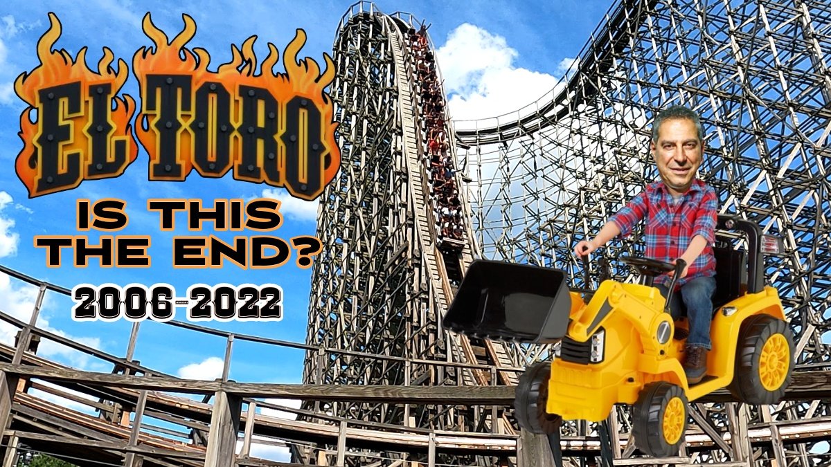 ACN_Coasters's tweet image. El Toro has had its second major incident in 14 months. Hear our thoughts on the potential options Six Flags might have to weigh as El Toro's future may hang in the balance.
#eltoro #SixFlagsGreatAdventure
#SixFlags #Rollercoaster #amusementparks
youtu.be/OVLc9VQ7lKA