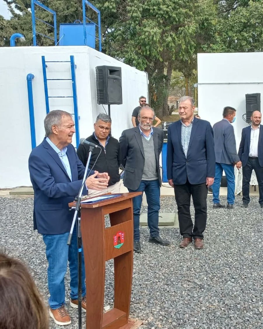FranFortunaCba's tweet photo. La obra se enmarca en el Programa Federal de Saneamiento 1 #Profesa y se realizó junto al Ente Nacional de Obras Hídricas y Saneamiento @Enohsa La obra demandó una inversión de 💲66.173.518 y aportará a Rincón un sistema de provisión de agua potable segura y autosustentable. https://t.co/rafAdiyquS