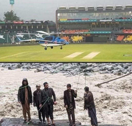 2k13msajjad3229's tweet photo. We are living in the country where a helicopter reaches to dry the cricket ground in minutes yet can't reach in 5 hours to save human lives.
Rip.
#Kohistan
#Peshawar
#TaunsaNeedsAttention
#letsconnect
#SaveTaunsa
#hishamsarwar
#Sindhfloods
#savehumanlifes
#shameonadministration https://t.co/qSUrdTN6bJ