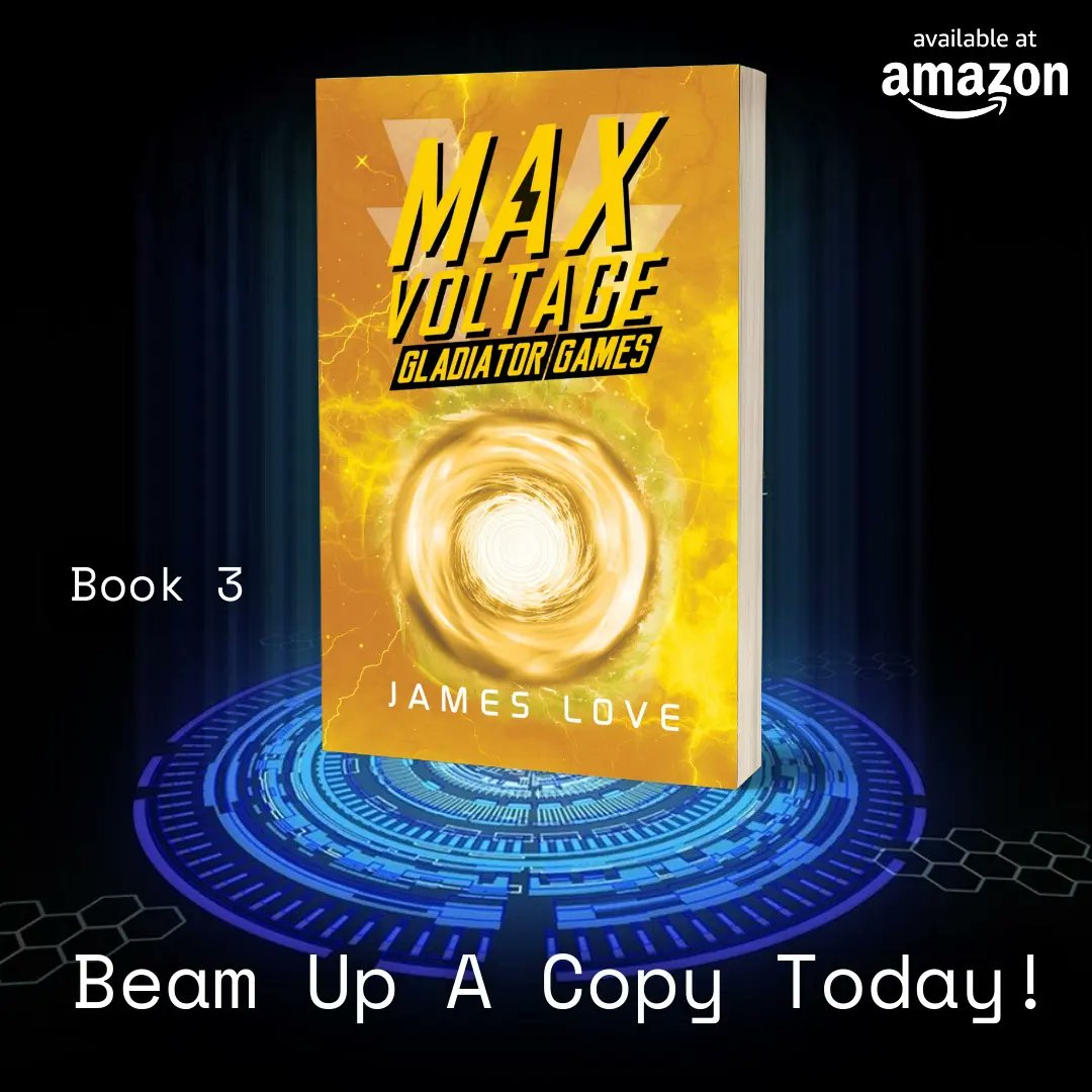 JamesLovesMGLit's tweet photo. Beam up books 1, 2 &amp; 3 in my continuing Max Voltage funny middle grade scifi series! Ideal for kids aged 8-12⚡️
https://t.co/HEBXXaxiv4 🇬🇧
https://t.co/wI0qoQhggl 🇺🇲
#maxvoltage #middlegrade #scifi #kidsbooks #StarTrek #reddwarf #middlegradebooks https://t.co/Bn6A86YHrv