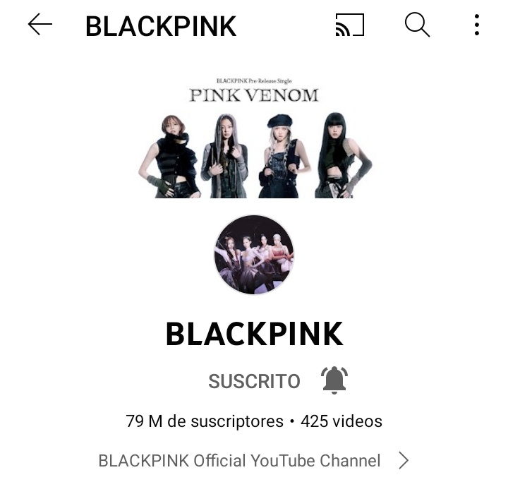 07__jf's tweet photo. Ya somos 79M 😍😍@BLACKPINK
#PinkVenomOutTODAY #PINKVENOM200M #JENNIE #JENLISA #LISA #JISOO #ROSE #chaeso #지수 #제니 #로제 #리사 https://t.co/hMuayfGZRm