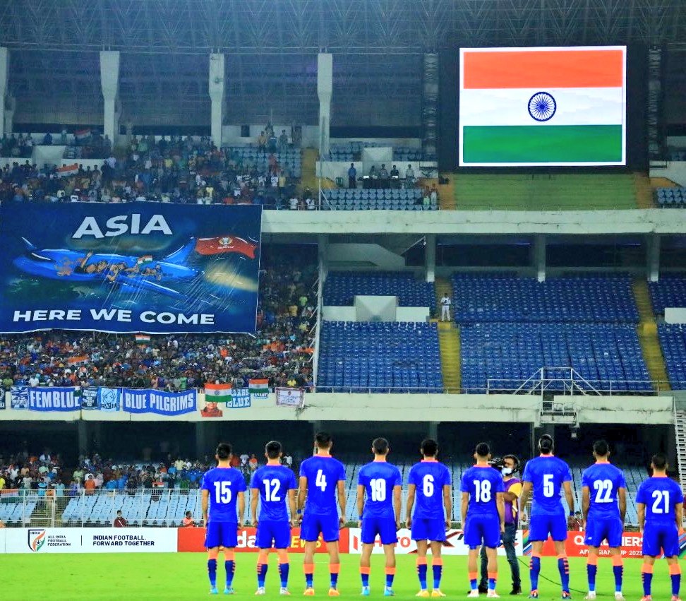 KirenRijiju's tweet photo. Good news as FIFA lifts ban of All India Football Federation, after Supreme Court removed the mandate of the Committee of Administrators from the affairs of AIFF. https://t.co/VIBDKkRkTQ