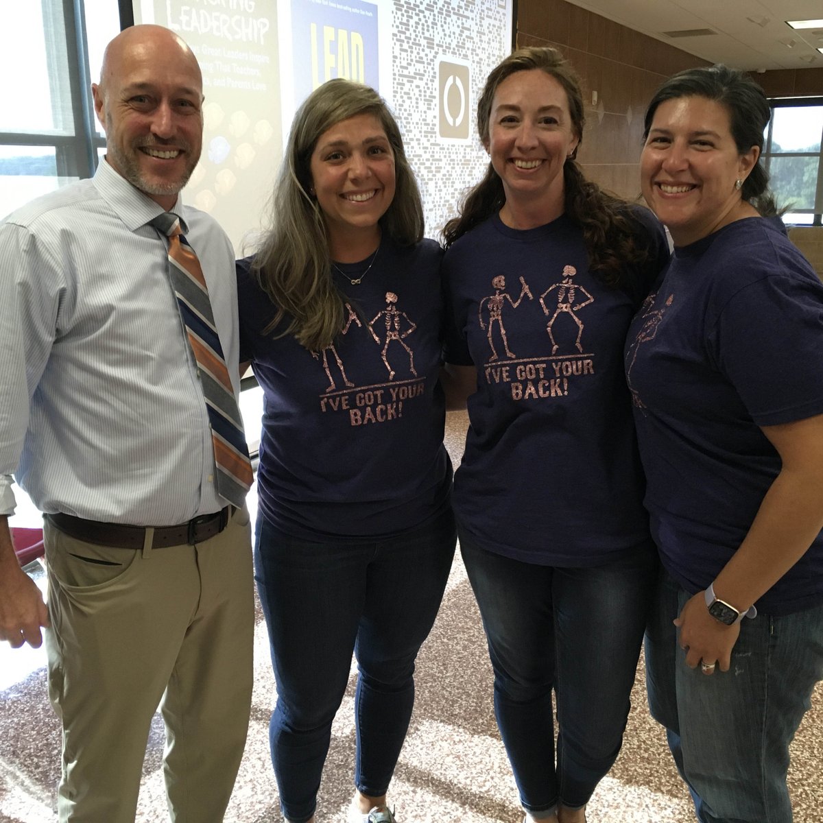 LehighCTI's tweet photo. We closed out a wonderful week of professional development at LCTI with uplifting talks from Bob Nagle, our school's first director, and @Joe_Sanfelippo a nationally renown superintendent and author from Wisconsin. The #firstdayofschool is going to be #AWESOME! #opportunityahead https://t.co/423NhpeJRp