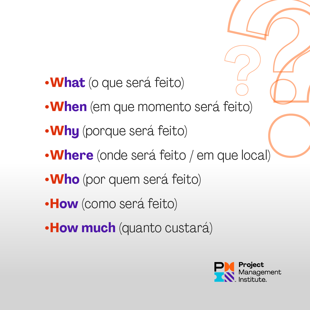 PMIBrasil's tweet photo. Hoje no glossário PMI, você aprende um pouco sobre 5W2H, seu significado e sua implementação na rotina de projetos.
Você já conhecia esse método? Conte para nós aqui embaixo:
#agile #projetos #gerenciamento #PMI #PMIBrasil #sprint #scrum https://t.co/wOVLpEfZNo