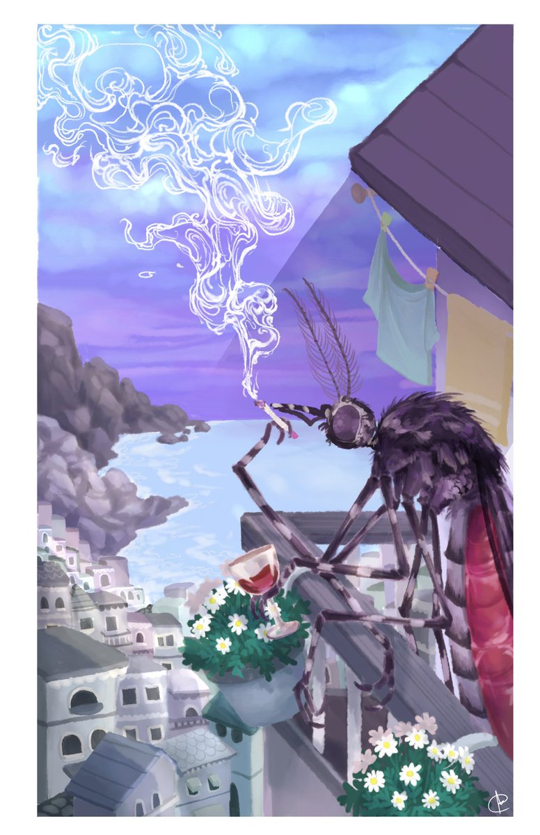 「No way it's #InverteFest here's some bug」|🐙🦑👁️one-eyed Guy enjoyer👁️ comms openのイラスト