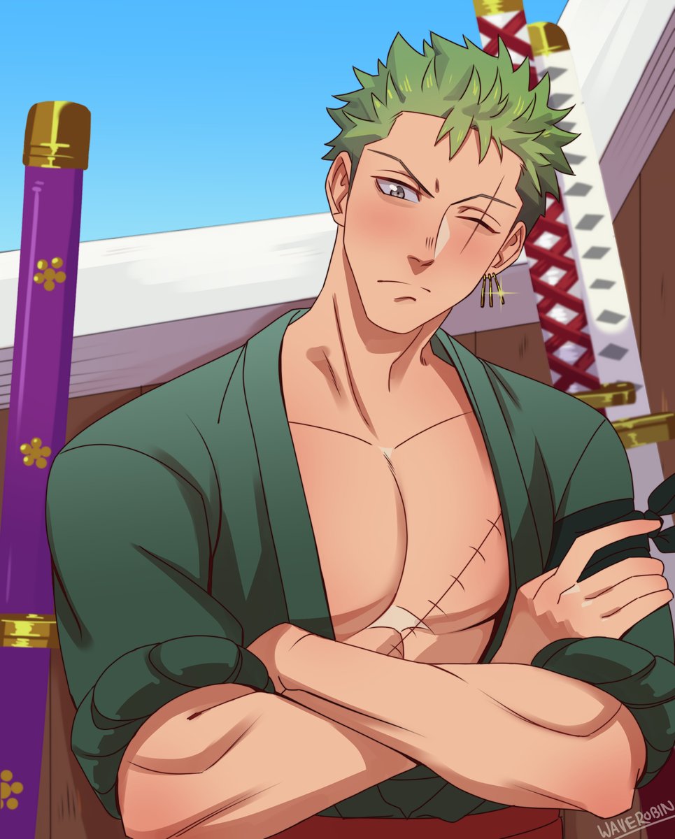 WaveRobin's tweet image. POV: You woke him up from his nap. What's wrong with you??
#onepiece #zoro