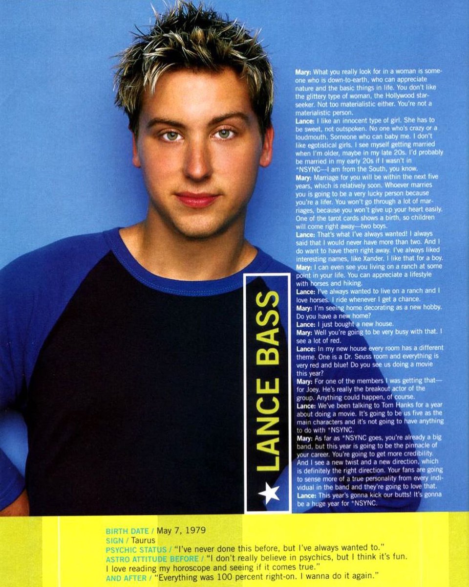 Nsync_Infinity's tweet photo. Happy #FrostedTipsFriday Everyone!
This week has been really stressful for me, but I am finally glad that itβs over and I look forward to a new week ahead! π
@NSYNC #lancebass https://t.co/q2vHWo00xM