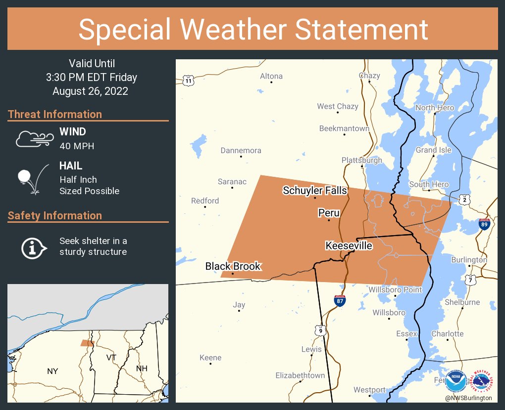 Tweets with replies by NWS Burlington (NWSBurlington) / Twitter