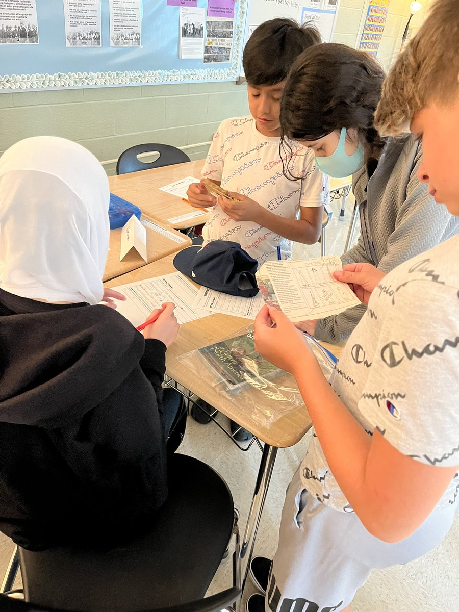 Had a great day being historians and learning about our awesome teachers! 🔎<a href="/KeyMiddle/">Key MS</a>