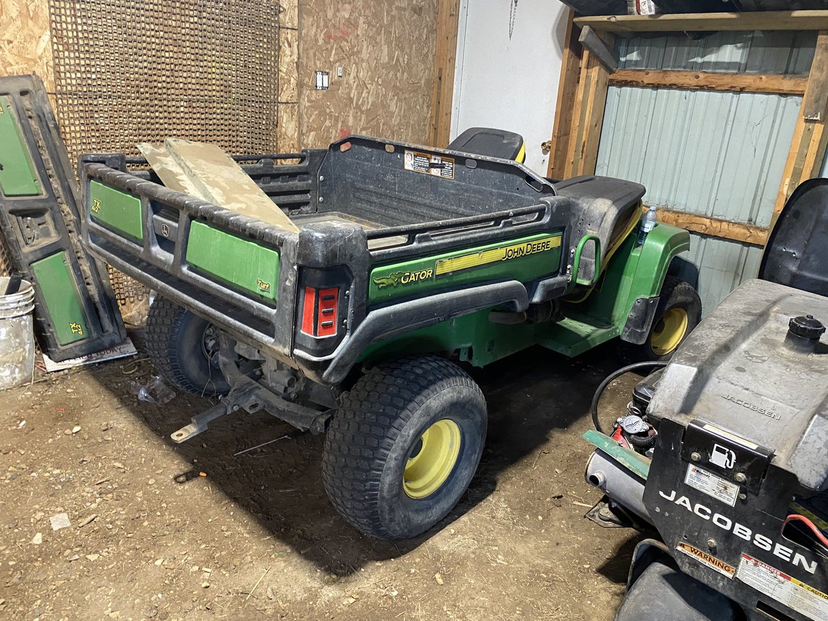 rcmpmb's tweet photo. Swan River #rcmpmb are seeking information in relation to a theft at the Swan River Golf &amp; Country Club on Aug 15 where a John Deere Gator with an attached Buffalo Turbine Cyclone blower, like the ones pictured here, were stolen. Have info? Call the Swan River RCMP @ 204-734-4686 https://t.co/OYR9My4WOR