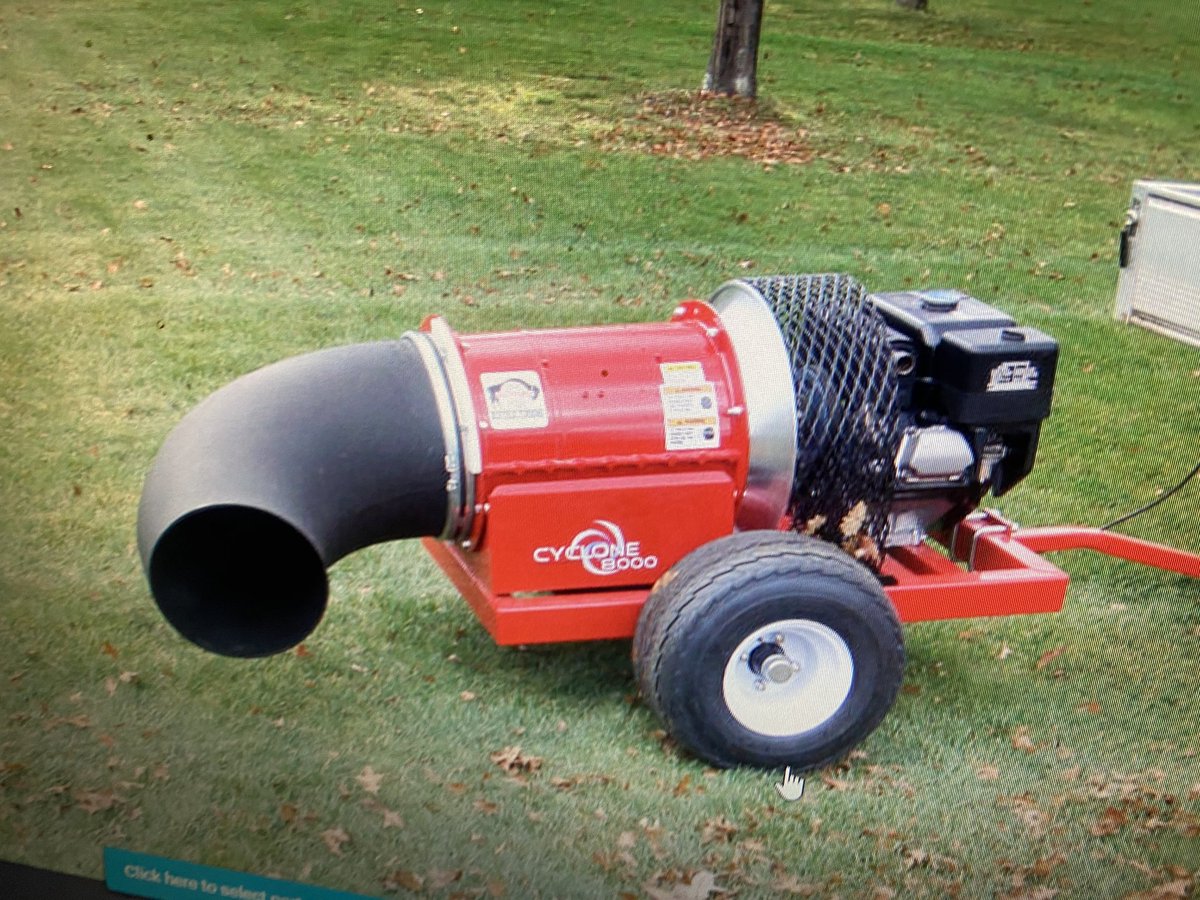 rcmpmb's tweet photo. Swan River #rcmpmb are seeking information in relation to a theft at the Swan River Golf &amp; Country Club on Aug 15 where a John Deere Gator with an attached Buffalo Turbine Cyclone blower, like the ones pictured here, were stolen. Have info? Call the Swan River RCMP @ 204-734-4686 https://t.co/OYR9My4WOR