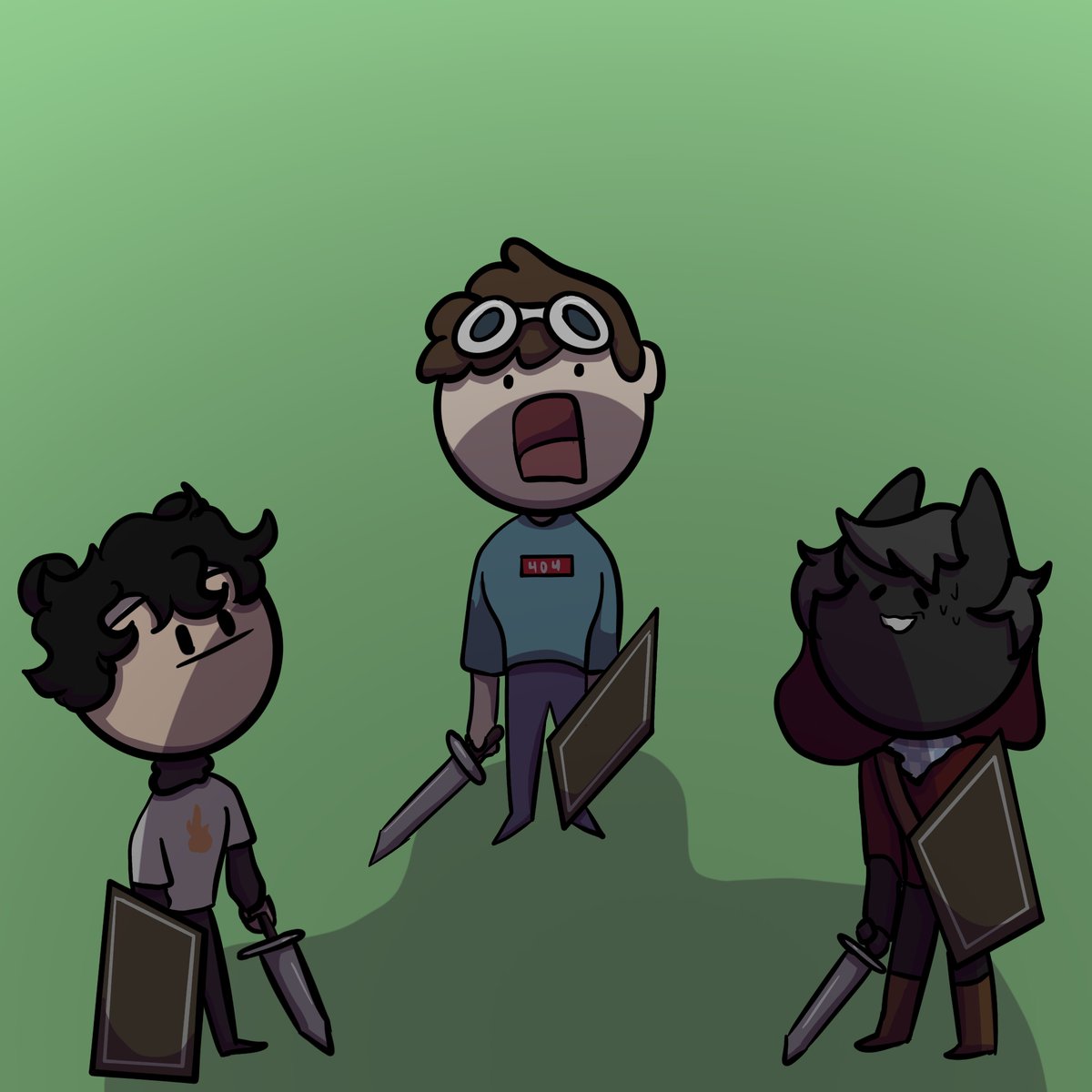 ExplodingSystem's tweet photo. It’s been two years since I’ve made this lil comic so it’s about time I did the redraw XD https://t.co/cuJYVxnwrW