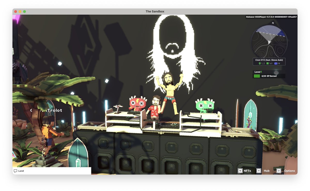 reonanwa's tweet photo. @TheSandboxGame @steveaoki I just participated in the #SandboxAlphaS3Giveaway for a chance to win 500 SAND! On stage with Steve Aoki, check out my screenshot below!
👇 https://t.co/xlpxWluW1h