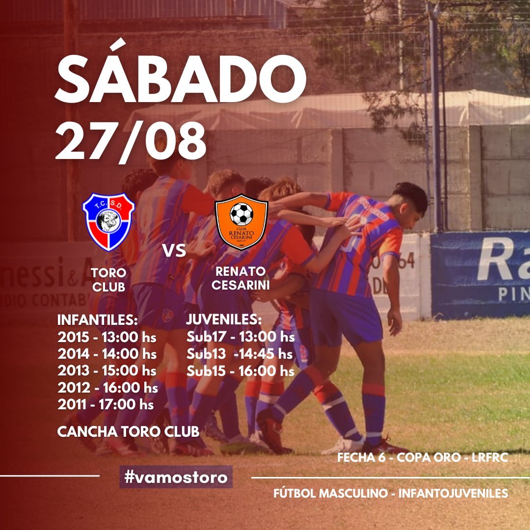 ToroClubSyD's tweet photo. La primera no está este finde pero el Toro siempre juega 👇🏼💃🏽 https://t.co/1IqYt4r7Hm