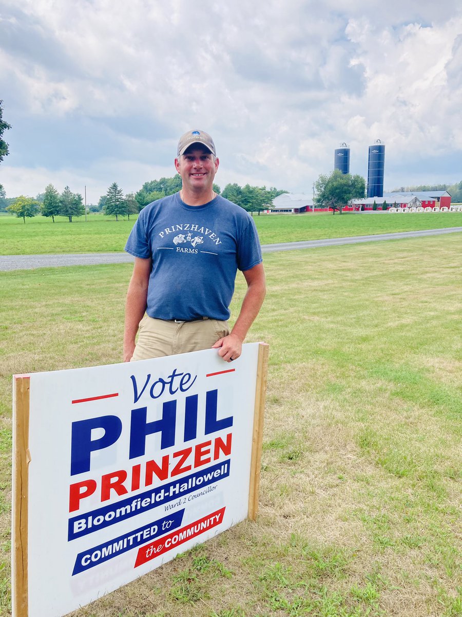 PrinzhavenFarms's tweet photo. First sign to hit the ground. With Election Day less than 2 months away we are getting ready to get out and knock on some doors and hear the concerns of people for us to tackle in the next 4 years. #firstsign #ward2 #committedtothecommunity #philyourballot #reelect https://t.co/qU8mbv5g1l