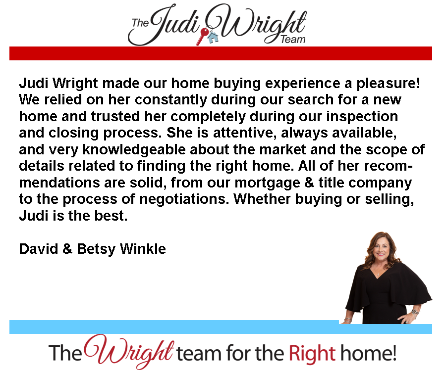 I'm floating into the weekend & birthday week w-good vibes after receiving this testimonial! 😀😊❤

#realtor #friscorealtor #thejudiwrightteam #thewrightteamfortherighthome #makethewrightchoice #movingtotexas #friscohomes #stonebriarhomes #wesellstonebriar #topfriscorealtor