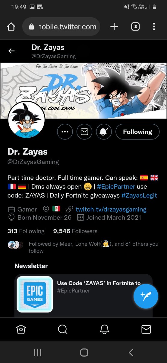 Matthew87006568's tweet photo. @DrZayasGaming @xaytic Done https://t.co/CZpXFGUmOn
