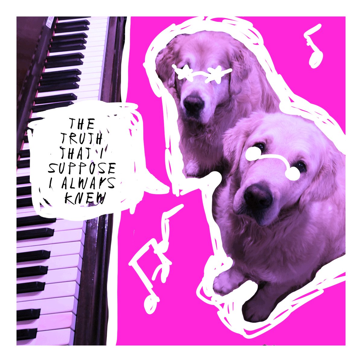 It's new single day! My dogs are very excited! Please go and listen! Maybe even purchase it if you're feeling extra spicy! bit.ly/3Qg6mco