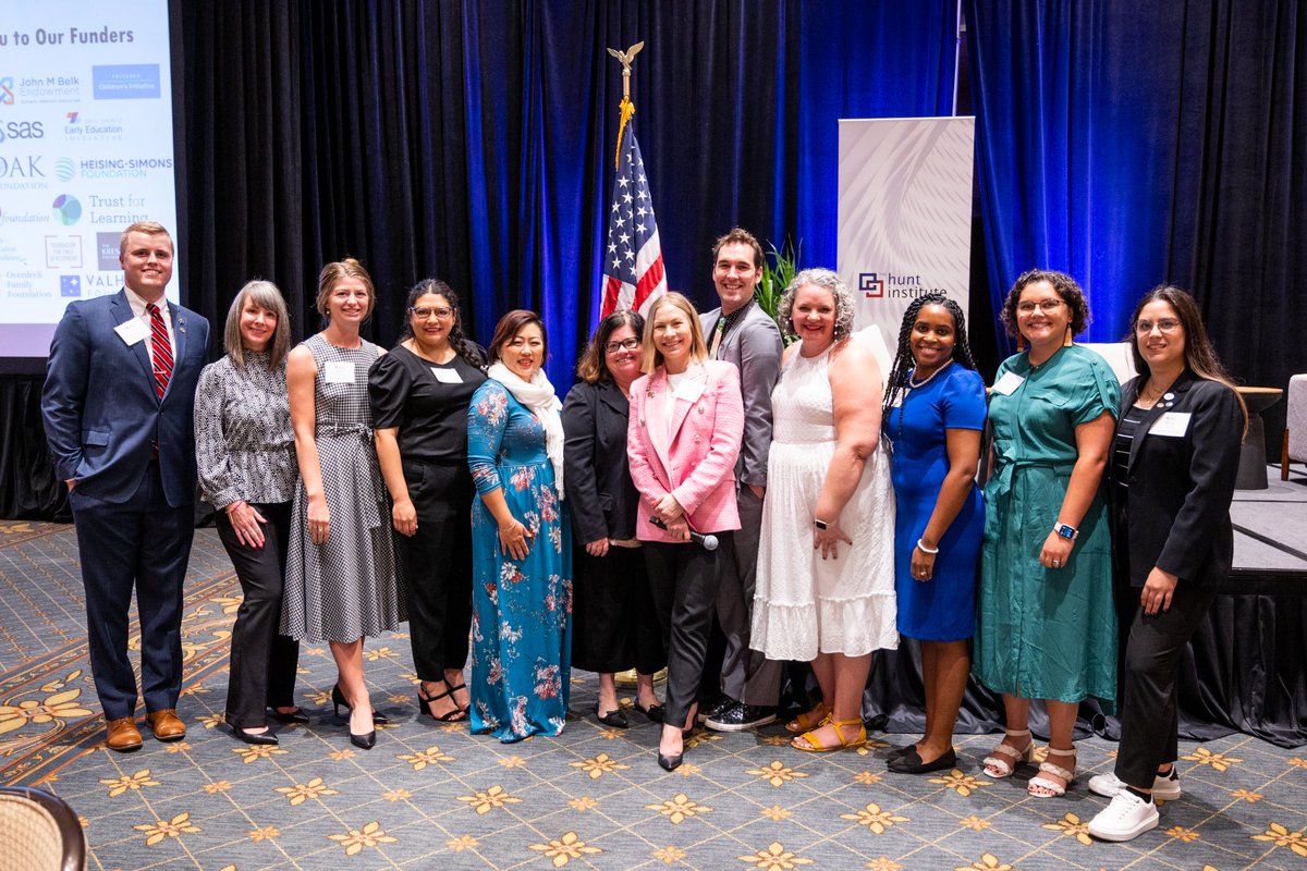 Talk about a powerhouse photo!

Another incredible professional perspectives panel in the books for our <a href="/Hunt_Institute/">The Hunt Institute</a> team. Thrilled for our #ECLS22 participants to hear directly from #EarlyChildhood educators this morning. Great to see these conversations in action.