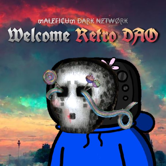 maleficusorigin's tweet photo. Another collabration sealed with a good project called @RetroDAO 🤝

A DAO filled with alot of utilities at good price. 

Welcome to the Dark Network ⚪️⚫️

#darknetwork #weareperrex https://t.co/9WFDYkg5Cz