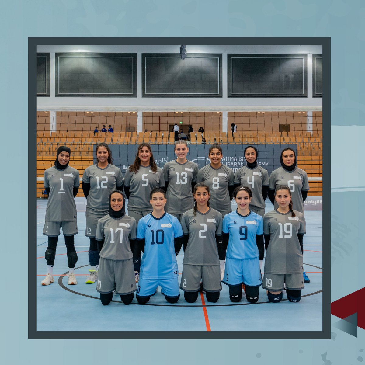 ADFBMA's tweet photo. فريق نادي نورة (السعودية)
TEAM NOURA ( KSA )
#Volleyball #GCC #FBMA #August #Sports #Abudhabi #moving_forward #Kuwait #KSA #Bahrain #UAE
#أكاديمية_فاطمة_بنت_مبارك_للرياضة_النسائية #الكرة_الطائرة #أغسطس #نمضي_قدماً #رياضة #كأس_البطولة #البحرين #الكويت #الإمارات #السعودية https://t.co/Z7orLu612a