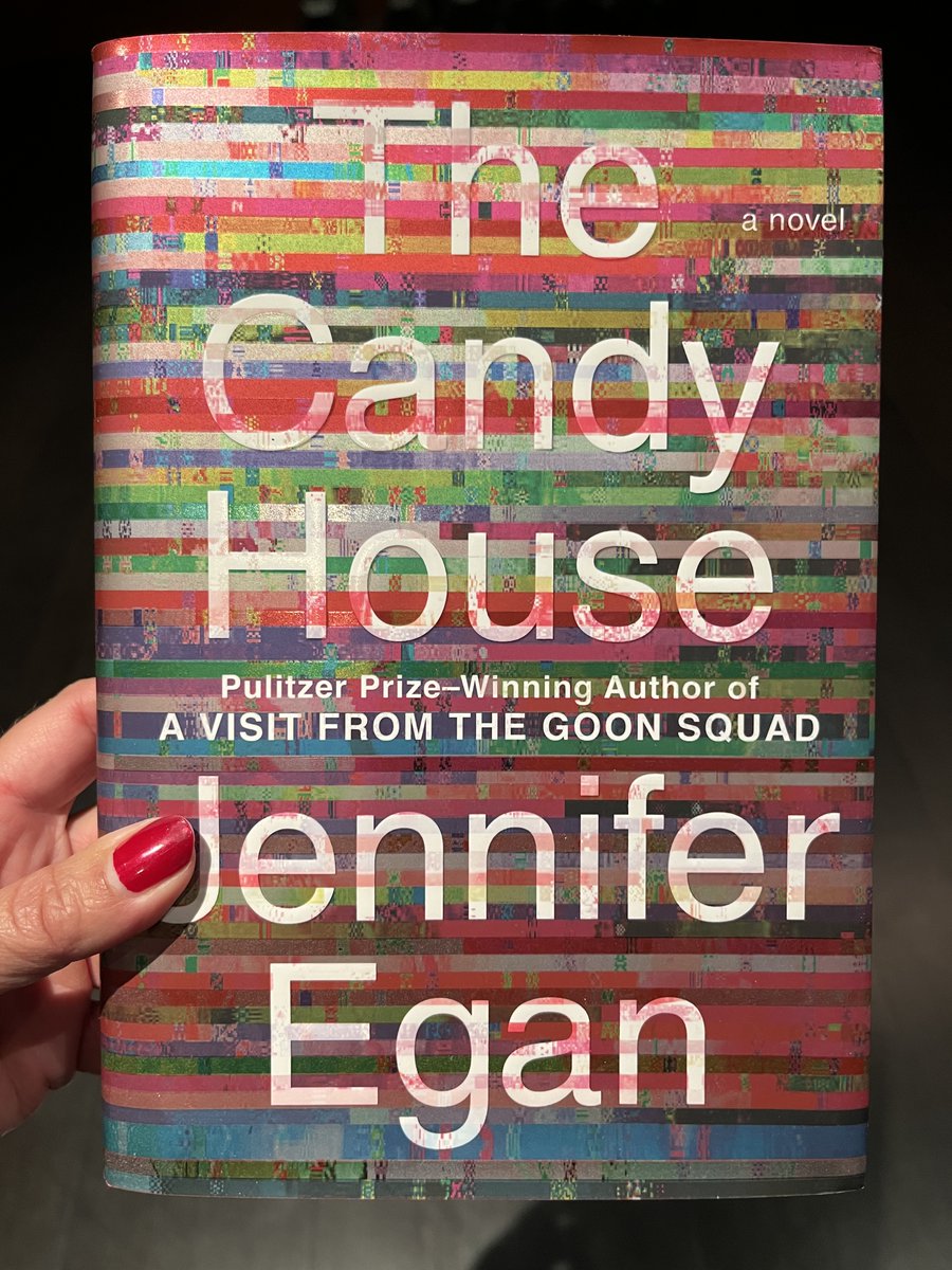 If you loved Goon Squad, you will love Jennifer Eagan’s new book, The Candy House. It is the book you have been waiting 10 years to read. I totally loved it. 

#JenniferEagan #TheCandyHouse @Egangoonsquad
#AmyPowell #booksiread #booklove  #bookworm #booklover #bookwithme #Books