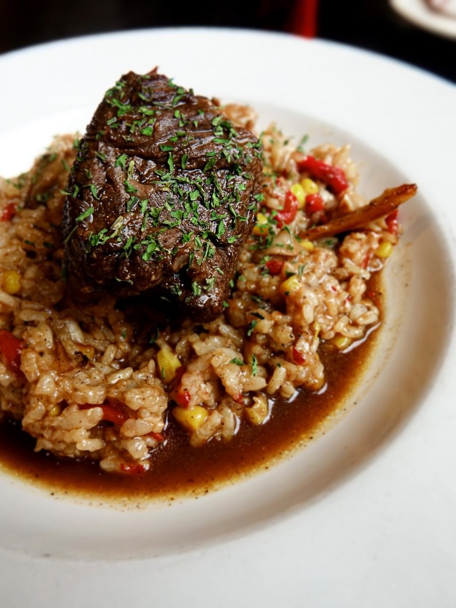 GravyRaleigh's tweet photo. This weekend's features hold a magic we can't explain. 
The moment you lay your eyes on these photos, you find your keys in your hand and your GPS set to "Gravy."  Features include:

♦️ Short Rib Risotto 
♦️ Mozzarella Pimento Dip  
♦️ Wild Mushroom Lasagna 
♦️ Cheesecake https://t.co/tRAnucYYVj
