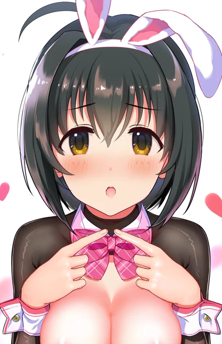 逆バニー美穂ちゃん(*'ω`*)この間のやつの差分+ちょい加筆verです。全体はpixivかサブ垢で! 