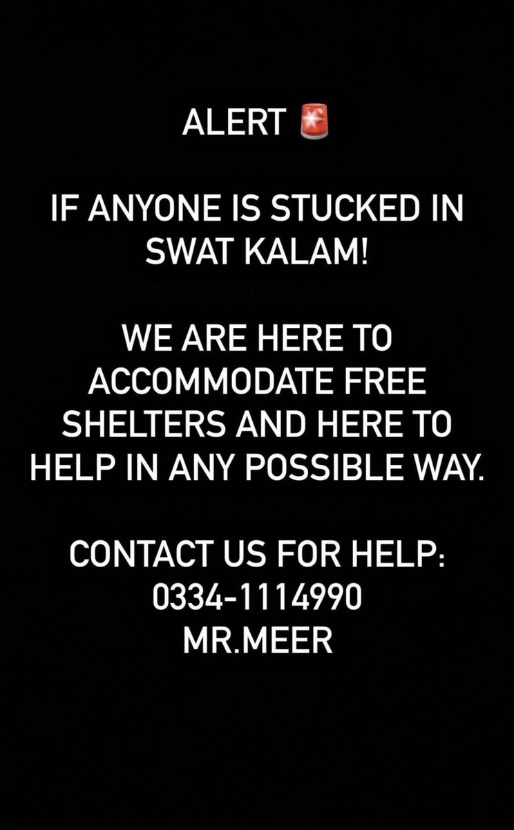 ArmedWithWords's tweet photo. If someone needs a shelter in Swat, please contact on the number given below. #FloodsInPakistan https://t.co/raOB9v7onH