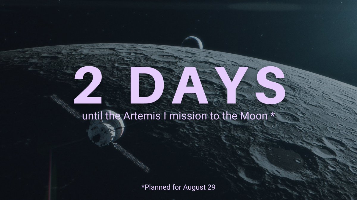 csa_asc's tweet photo. In about 48 hours, the Orion spacecraft will launch from Florida on the SLS and venture thousands of kilometres beyond the Moon. 🚀🌛 #Artemis

We'll be live on our Facebook and Youtube channels starting at 8:15 a.m (ET). https://t.co/7YM5kAbXz5