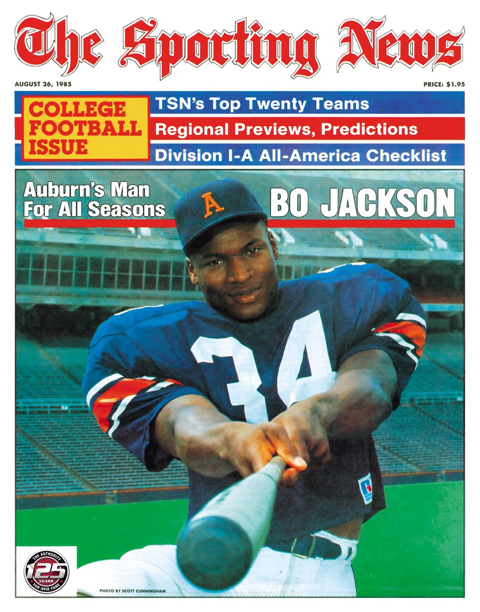 🗓️ OTD, 1985

<a href="/BoJackson/">Bo Jackson</a> makes our cover as a Man For All Seasons 🏈⚾️