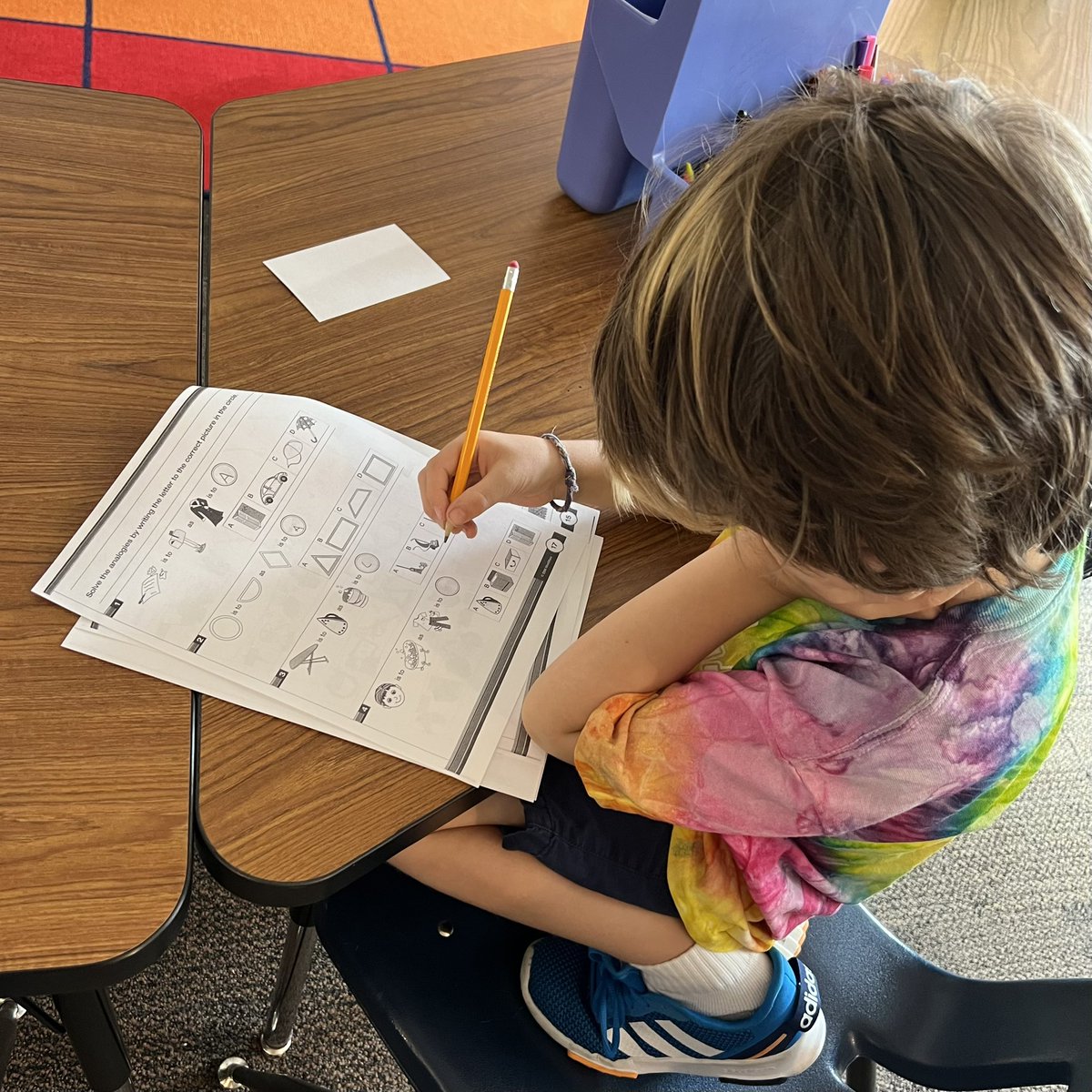 TeasleyTarget's tweet image. “SO much thinking today!!!” Best student quote of the morning! 🎉
Yes! 👏🏻 Mission accomplished! 🙌🏻 We #lovetothinkhere! Exploring and creating analogies with 1st grade TD! @awilson_alp @CobbAlp