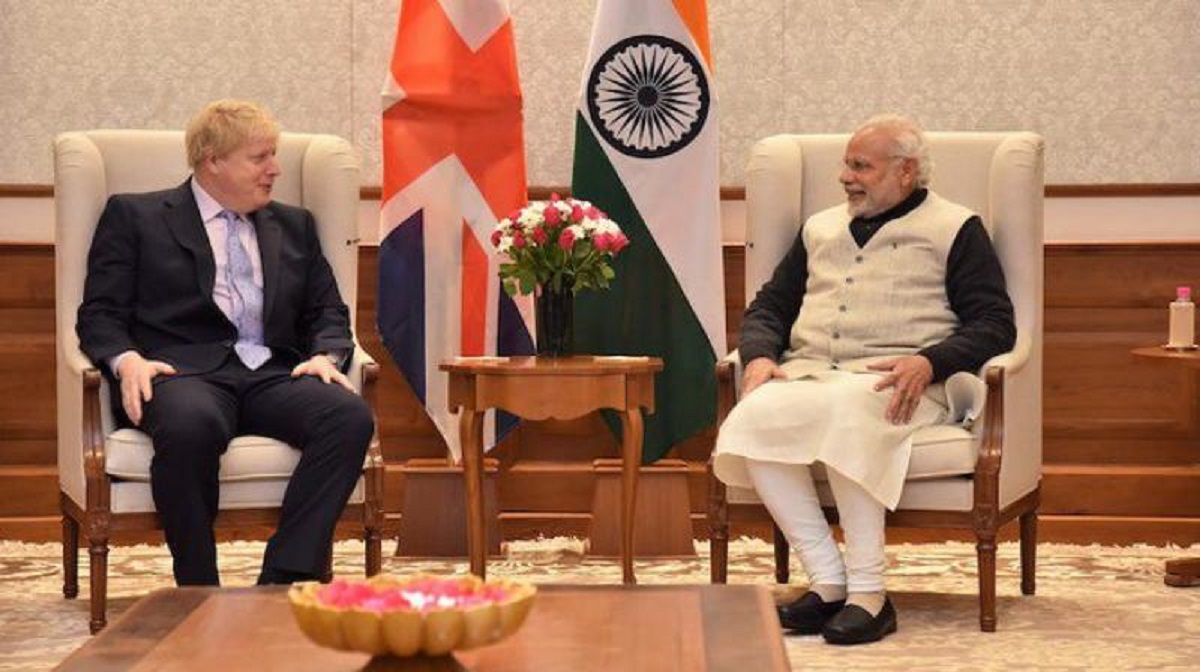 NarenderModi4U's tweet photo. Narender Modi With UK PM @BorisJohnson
#NarendraModi #bjp #modiji #No1PM #ModiHaiToMunkinHai #WorldLeader #UKPM #BorisJohnson https://t.co/U4Ri39cQ0C