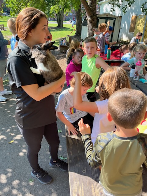 CliftonSpringsY's tweet photo. Happy Friday! Awesome time at summer camp this week. Secret Spies was our theme. We went to play putt putt and on Wednesday we had Wildlife Rockstars come by to show off some cool exotic animals. Have a great weekend everyone! #csaymca https://t.co/rOKHjZiLpQ