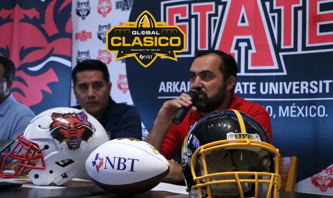 Coach Tajonar took some time for a game lead up press conference. It's getting close to game time, he may be talking to the press but in the back of his mind he is thinking , WIN! #football #GobalClasico #TEXvsASUQC <a href="/txwesfootball/">TxWes Football</a> <a href="/astateredwolves/">Arkansas State Red Wolves Athletics</a> <a href="/coachtajonar/">Antonio Tajonar</a> <a href="/coachjptxwes/">Joe Prud'homme</a>