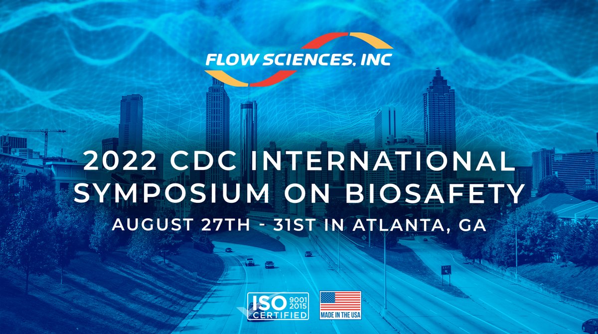 flowsciences's tweet photo. Hello Atlanta! Our Southeast Regional Sales team will be in town attending the CDC International Symposium on Biosafety. We will be there showcasing one of our enclosures so stop by and let's talk about your containment needs! https://t.co/XBYFLAWetb