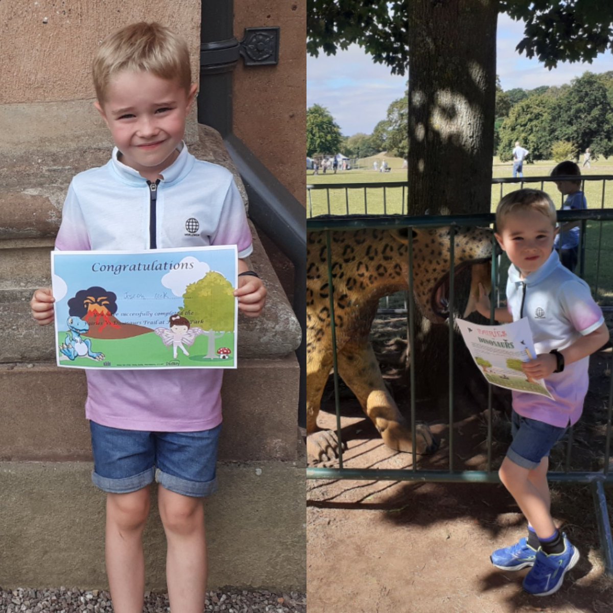 Discover_Ent's tweet photo. @HimleyHotel Himley Hall dinosaur and fairy trail #readingforclues #mychilsreads #yr2l @StMaryB17 https://t.co/LspIbusa3W