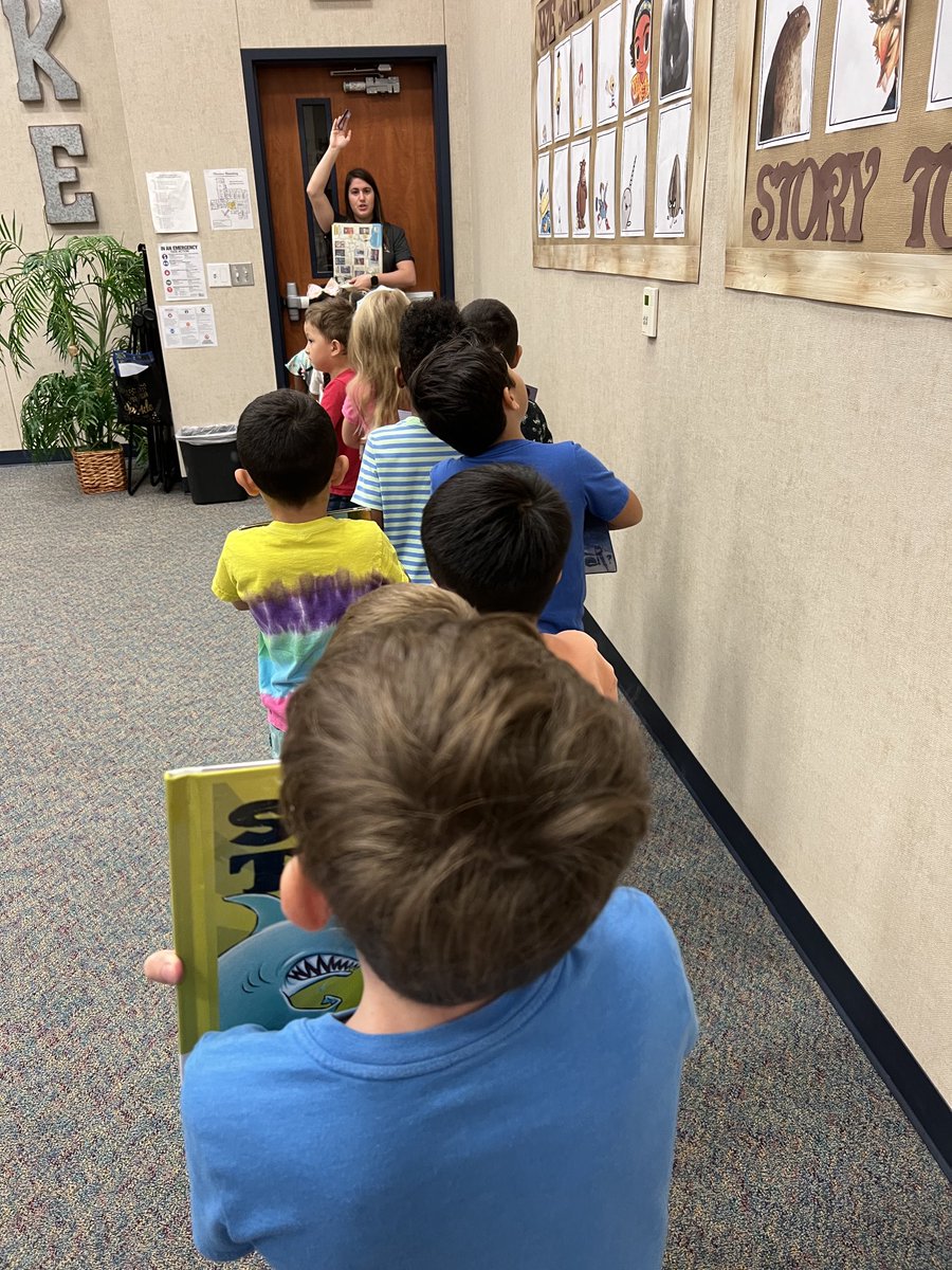 Love kinder coming for check today!   I heard, “Thank you!  I love my book!”  #MinshewColts #MISDReads