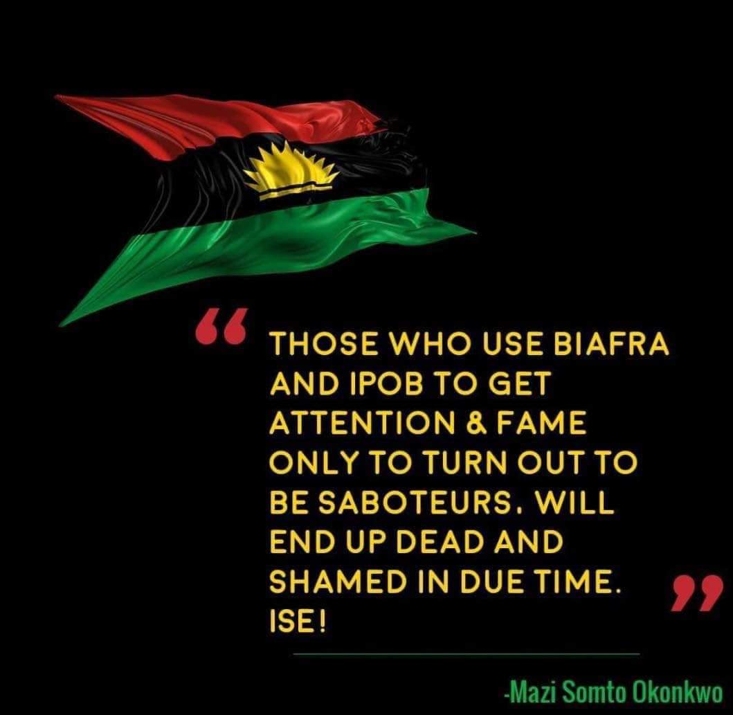 ChrisNw64904385's tweet image. The Imbecile recruited by #GovDaveUmahi is talking about INEC&apos;s headquarters in Niger &amp;amp; No election in Biafraland in 2023. He&apos;s absolutely deceitful &amp;amp; imbecilic.The Fulani Caliphate has asked him to continue saying No Election in Biafra in 2023 but their Evil Plans have FAILED!