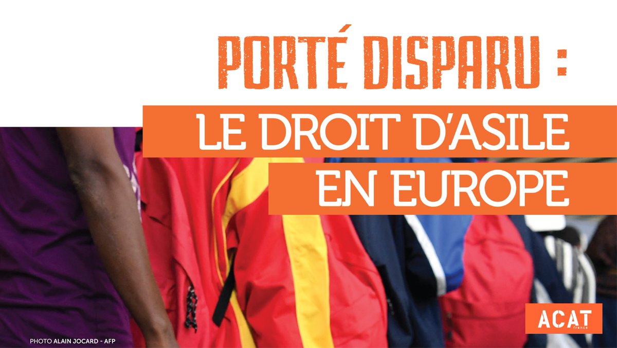 ACAT_France's tweet photo. #Asile #Europe 🇪🇺 | Un droit fondamental menacé de disparition. 

Il y a deux mois, nous alertions sur l’état de l'asile au sein de l’Union européenne.

Oui, c’est un droit FONDAMENTAL.
Et oui, il est menacé de DISPARITION.

Petit tour d’Europe : ⤵️
https://t.co/napfXYWp5y (1/9) https://t.co/6CZDEe8ZX2