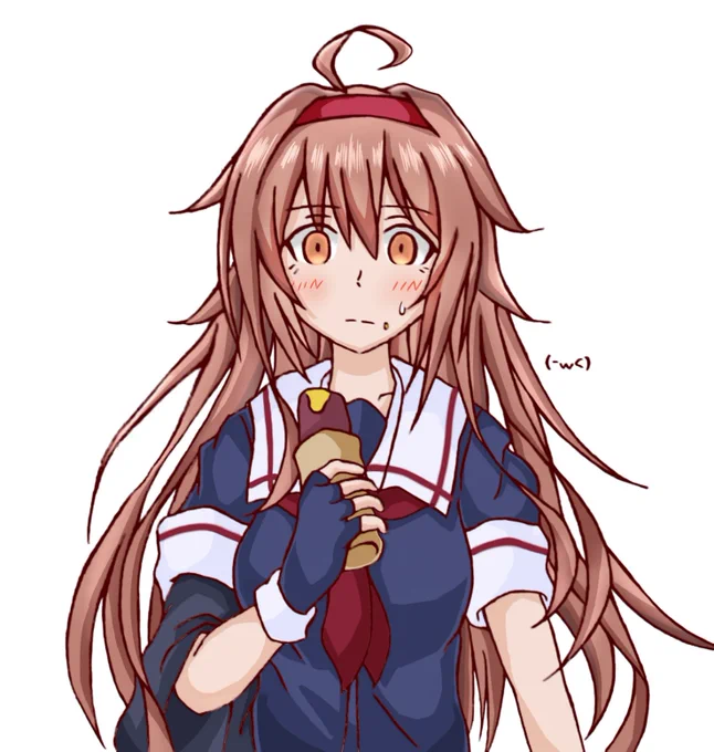 #自分の好きなキャラ一人の画像を四枚貼る白露(‾▽‾) 