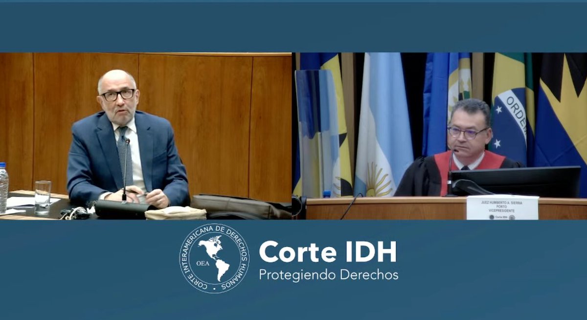 Tiempo_derechos's tweet photo. #HoyenlaCorteIDH

Hoy se llevó a cabo la Audiencia Pública del Caso García Rodríguez y Reyes Alpízar Vs. México de la @CorteIDH, donde la Corte de San José se plantea, entre otros asuntos, la convencionalidad de la pisión preventiva y el arraigo en México. https://t.co/nfwJ9Btw1c