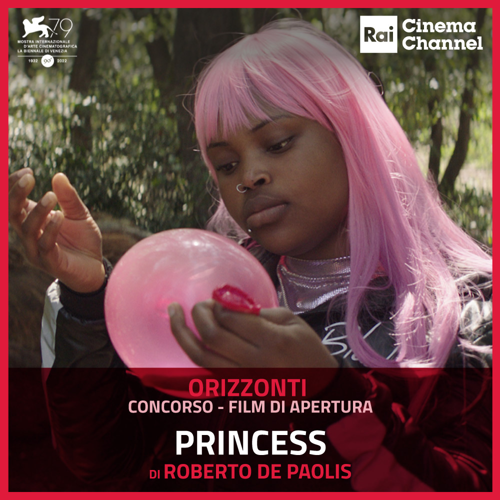 RaiCinema's tweet photo. #Venezia79: Giorno 1 📌
#Princess di #RobertoDePaolis apre oggi la sezione #Orizzonti de @la_Biennale dove partecipa in #Concorso. 
La protagonista è una ragazza che vende il proprio corpo ai margini di una grande città. Un giorno, incontra un uomo che sembra volerla aiutare. https://t.co/2DDSVMTwzU