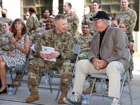 FedConCorp's tweet photo. This past June, our CEO, Clark Ricke, was an invited guest to celebrate the Army’s 247th birthday at the MacDill Air Force Base.

#MacDill #USArmedForces #USAirforce #Tampa #sdvosb #Armybirthday #USArmy #Skysoldiers https://t.co/gblip0K0OI