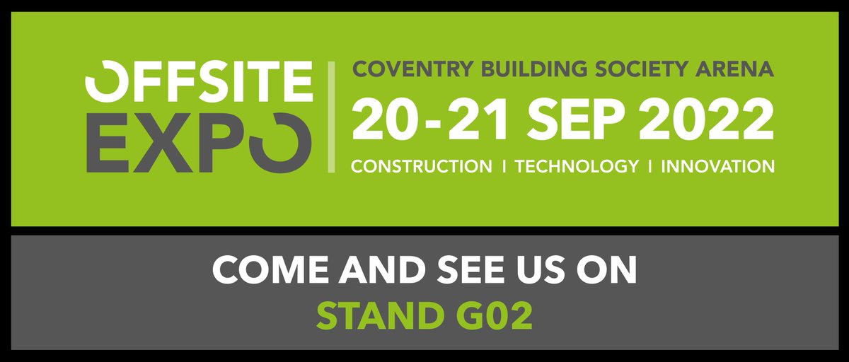 A date for your diary!

We are exhibiting at the OffSite Expo in Coventry on the 20th and 21st of September. We are very excited to be showcasing our precast concrete products along with our new architectural brick-faced wall panels.

We will be on stand G02!