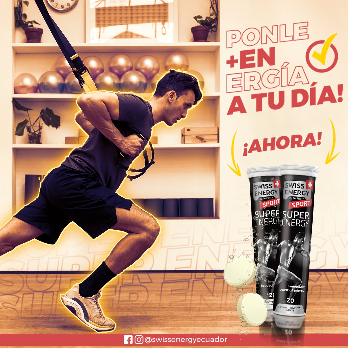 ⚡️Vuelve a la rutina con más energía⚡️💪😁
🔥Prueba ahora nuestro extraordinario #SuperEnergySport y obtén la energía #Burbujeante que tu cuerpo necesita.😏✨