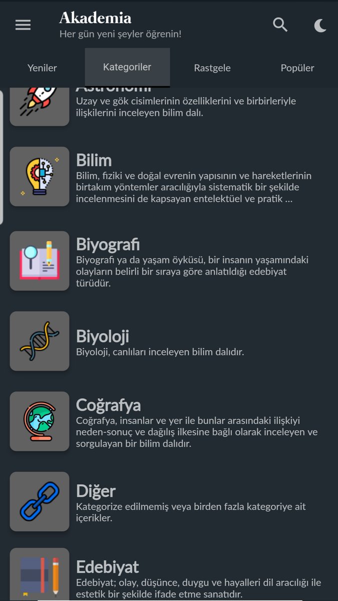 yaraticidersler's tweet photo. 4-AKADEMIA: Çeşitli konularda makaleler, yazılar var. Kendiniz de ilgi alanlarınızla alakalı yazılar okuyabilir, öğrencilere tavsiye edebilir veya sınıfta tartışabilirsiniz. https://t.co/2QkRmxkPZd